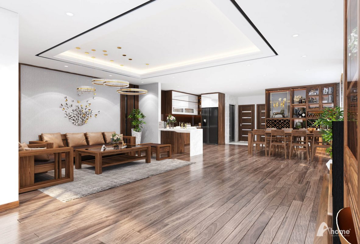 Những căn biệt thự gỗ óc chó đẹp, sang trọng và cá tính bậc nhất