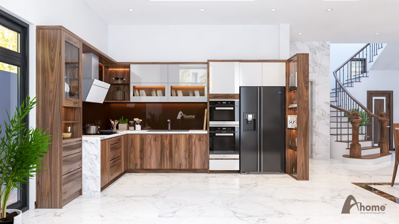 Tủ bếp lưu trữ ẩn – Xu hướng nội thất gây sốt năm 2019